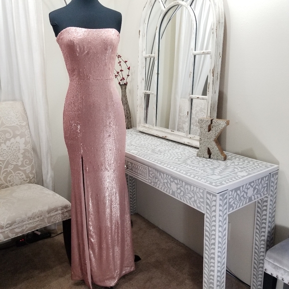 🍒NWT🍒 DRESS THE POPULATION COCKTAIL DRESS - Picture 4 of 10